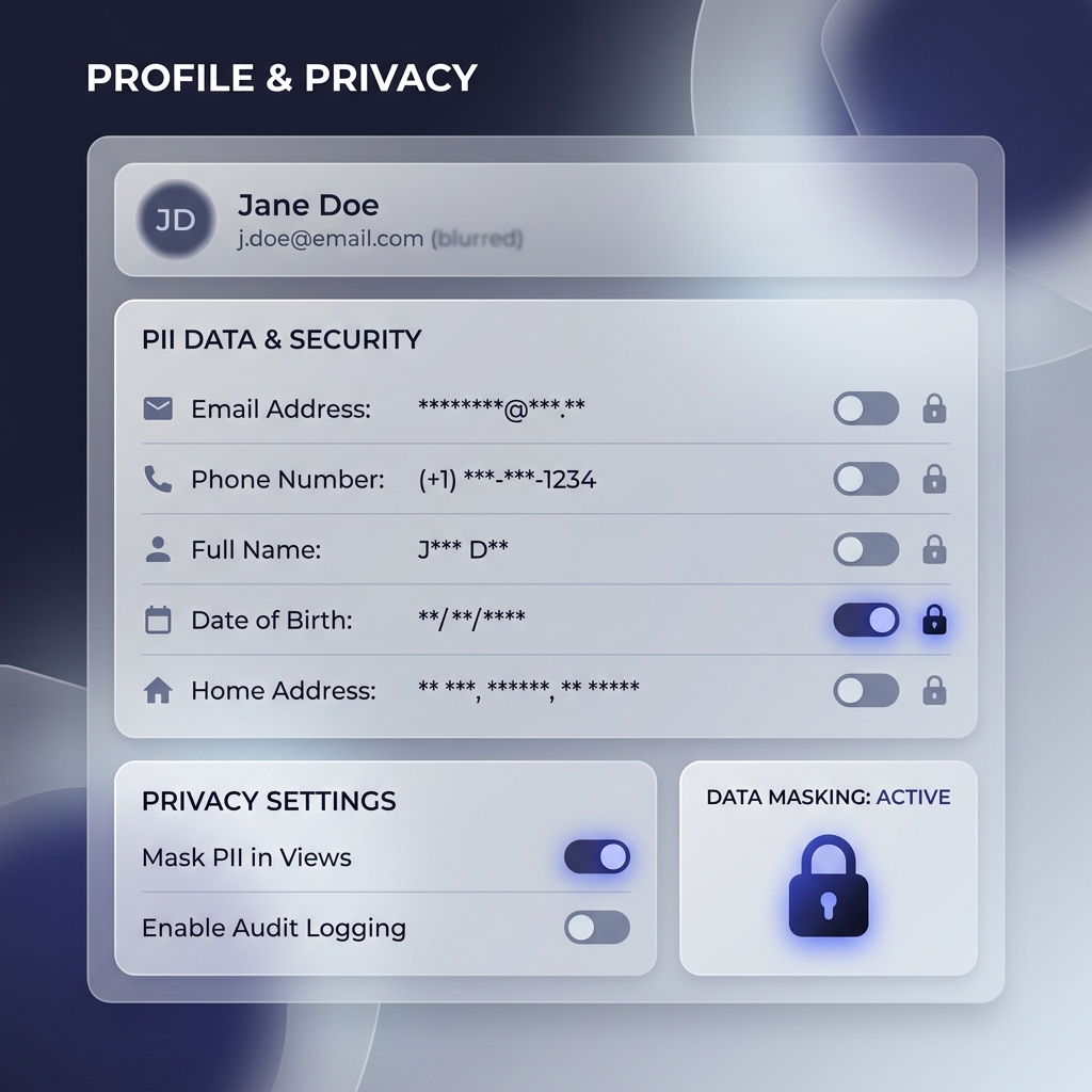 PII Masking & Privacy
