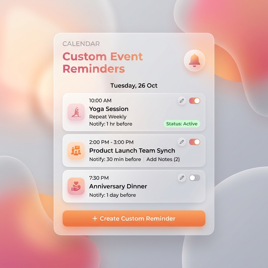 Event Reminders