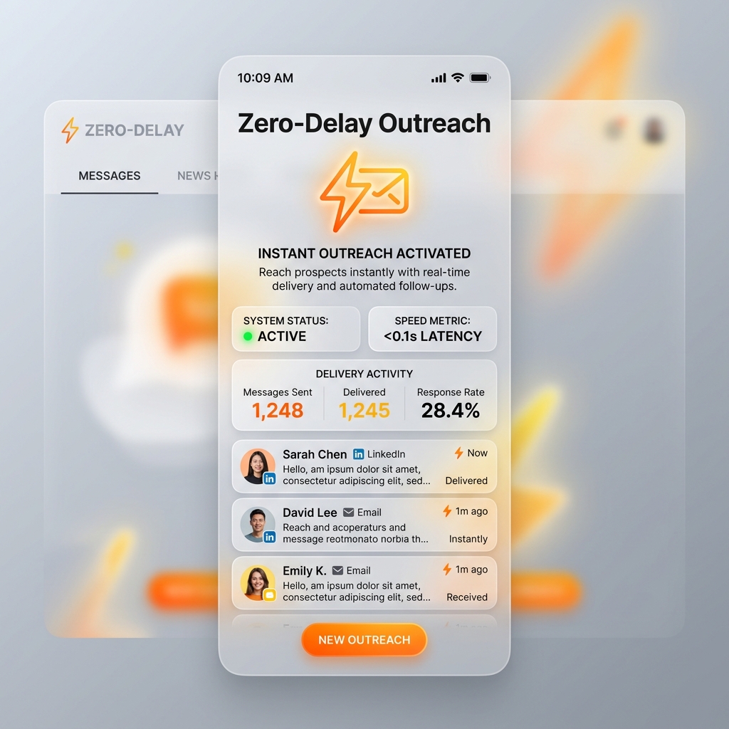 Zero-Delay Outreach