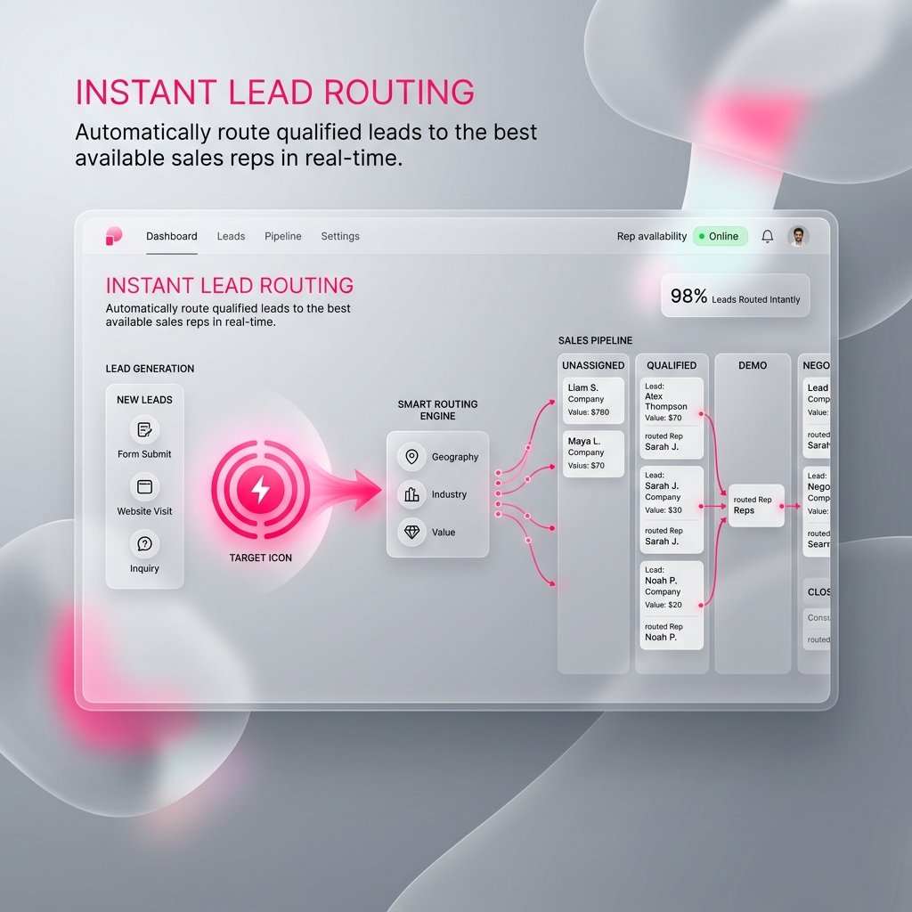Instant Lead Routing
