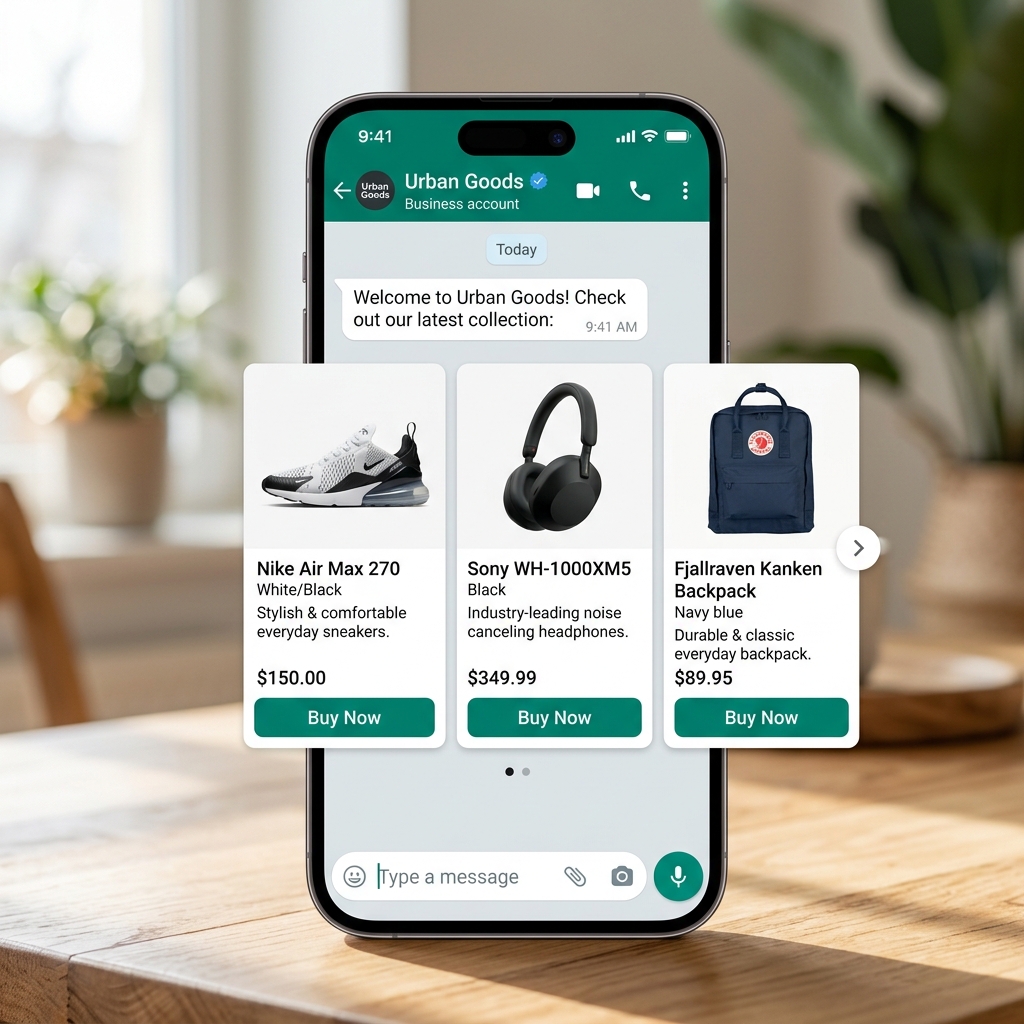 WhatsApp Carousel